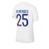Paris Saint-Germain Nuno Mendes #25 Tredjedrakt 2022-23 Kortermet